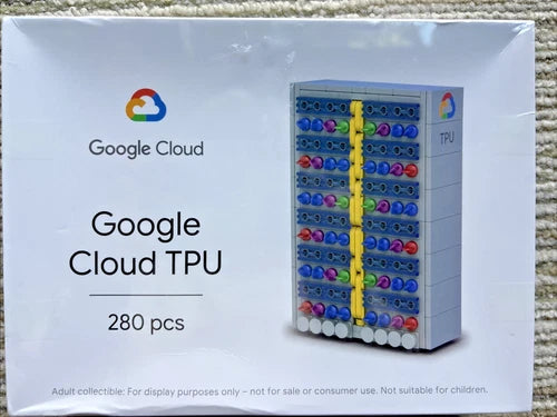 Google Cloud TPU Block Building Toy 280 pcs PLAYWELL BRICKS New - Sealed