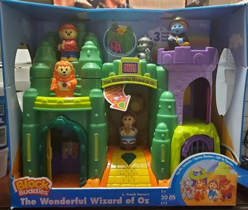 NIB Mega Bloks The Wonderful Wizard of Oz Block Buddies