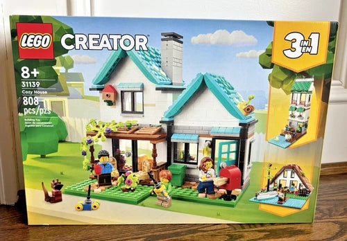 Lego 31139 Creator Cozy House Set Retired NEW Sealed in Box Modular Building