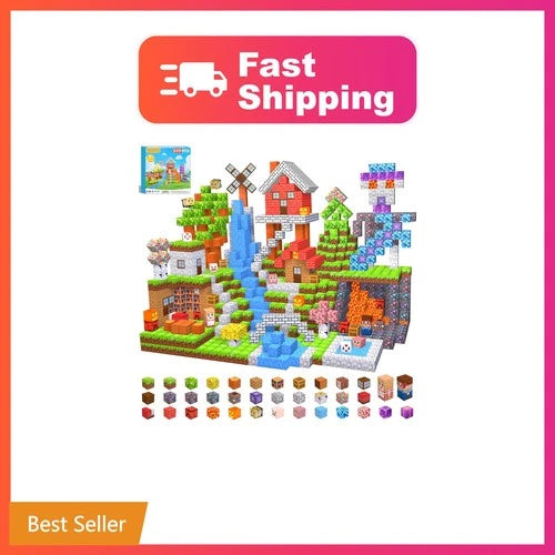 EchoPlan Magnetic Building Blocks 200PCS