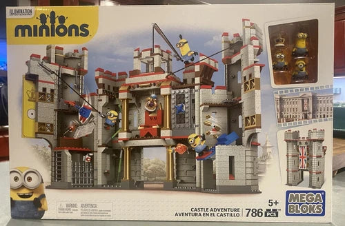 Mega Bloks Minions Castle Adventure NEW UNOPENED 2015 786 Pieces