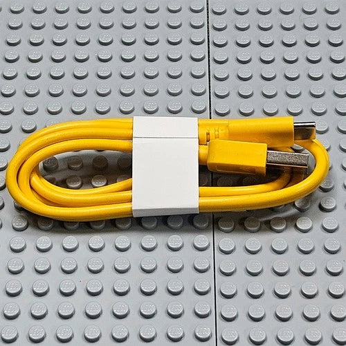 MEOW 2 Smart Bricks, Wireless Power Station Charging Dock, Yellow USB Cable New