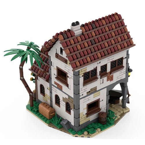 C9214Y03 Hut Cottage by the Island Modular Building House 1332 Parts