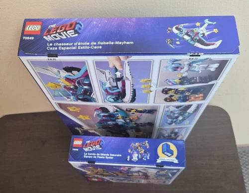 LEGO Movie 2 - 70849 Wyld-Mayhem Star Fighter New & 70848 Systar Party Crew- NIB