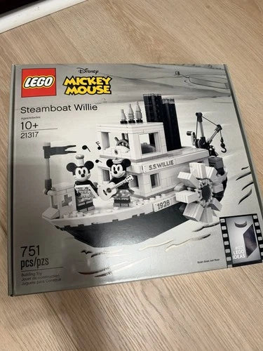 MEOW Ideas 21317 Steamboat Willie Mickey Mouse 751 pcs Set Age 10+