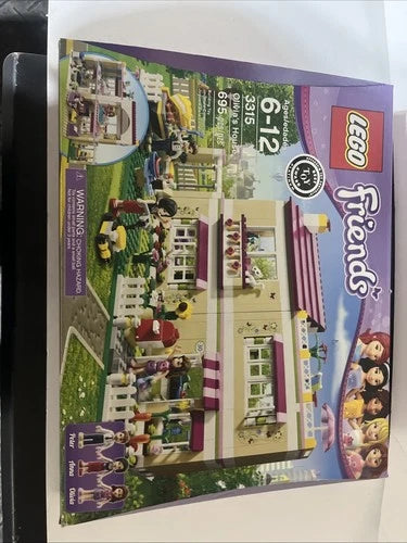 2012 LEGO FRIENDS: Olivia's House (3315) New- Retired