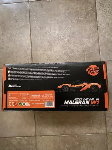 1:8 McLaren W1 MOC Technic Racing Car Building Blocks Set 4236 Pcs Birthday Gift