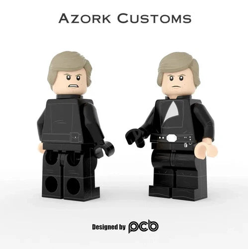 LEGO Star Wars Azork PCB Custom Galactic Saviour Luke Skywalker Minifigure NEW