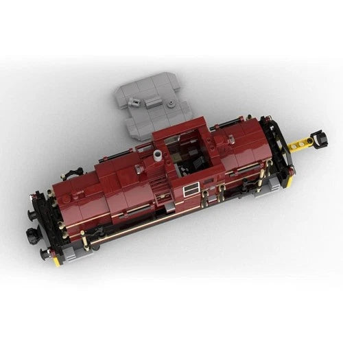 Modubrix V60 German Shunter Locomotive 707 PCS Building Toys MOC-191187