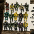 Halo Mega Construct Mega Blocks mixed lot 15 with extra pieces