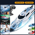 Remote Control Boat 12" - Fast RC Boat for Lakes & Pools, Waterproof Fun