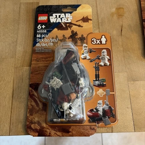 LEGO Star Wars 40558 Clone Trooper Minifigures 3-Pack Blister Pack 6+