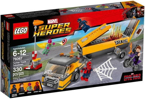 LEGO Marvel Super Heroes 76067 Tanker Truck Takedown New Sealed Building Set