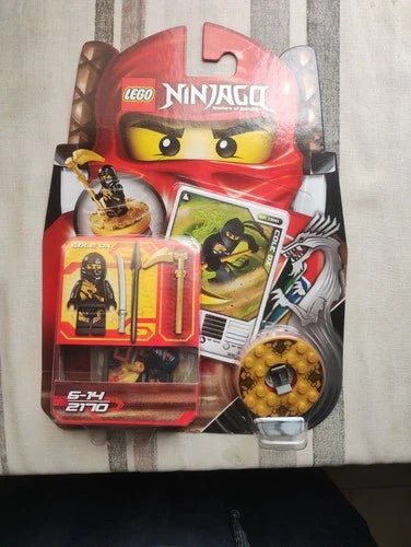LEGO NINJAGO Cole DX 2170 Spinjitzu Spinner Minifigure 2011 SEALED NEW