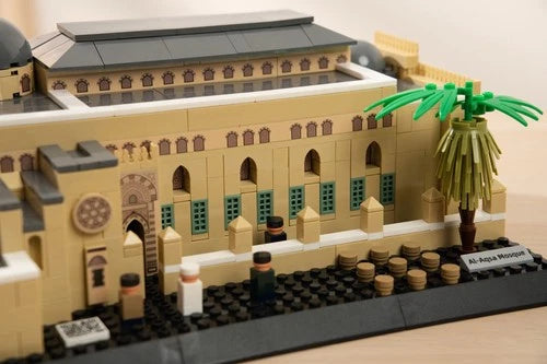768 Pcs Masjid Al- Aqsa Masjid Building Block Toys Set World Architecture Eid