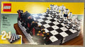 MEOW 2-In-1 Iconic Chess Set 40174 New Factory Sealed 1450pcs *Retired*