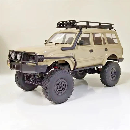 RC 1/16 Truck TOYOTA LAND CRUISER 80 LX450 4X4 RC Rock Crawler \*RTR\* -TAN-