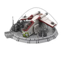 MOC Landing Platform Compatible with 75060 Slave 1 & 75021 Republic Gunship Set