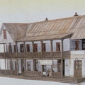 Bar Mills Models Vintage The Idaho Hotel Saco River Structures Kit #1 NIOB