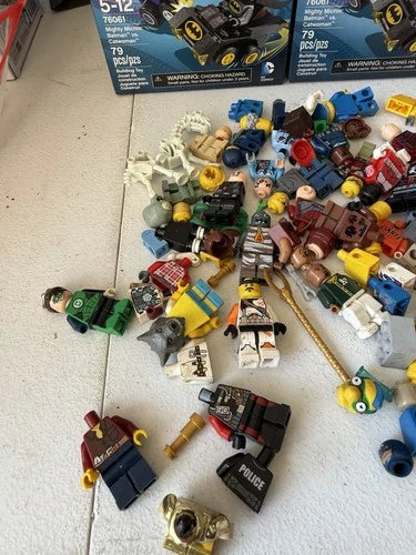 LEGO DC Super Heroes Batman vs Catwoman Mighty Micros Lot & Loose Legos Bundle