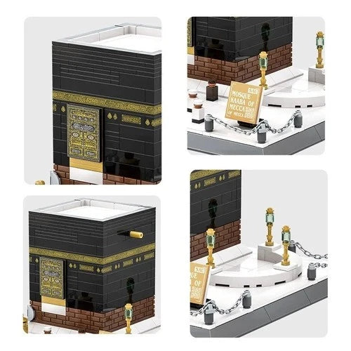 Mecca Mosque Kaaba Architecture Building Blocks Set 446 PCS Model Kit