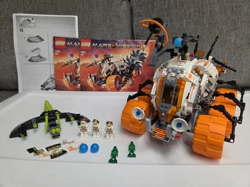 MEOW Set 7699 100% Complete Mars Mission Drilling Unit With Minifigures
