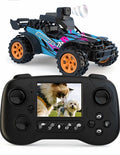 Rechargeable RC Off-Road Truck w/ Camera, LCD Remote & APP Control