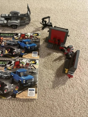 Lego Speed Champions Set 75875 Mostly Complete