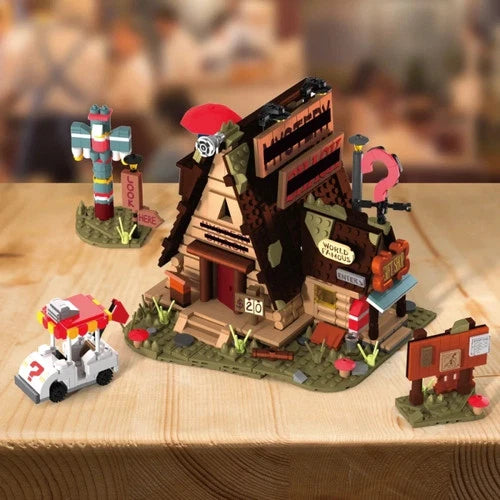 MOC Gravity Falls Mystery Shack 1125 PCS Architecture Building Blocks toy gift