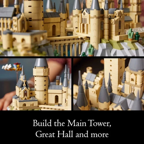LEGO Harry Potter Hogwarts Castle and Grounds 76419 Building Set, Gift Idea for