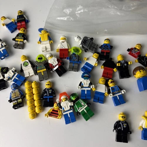Lego Vintage Lot plus Mini figures From 1990s Rare Shark Octopus mini figs