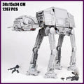 Moc Space At-at Walker Building Blocks Set with Figures Compatible 75288 Diy Toy