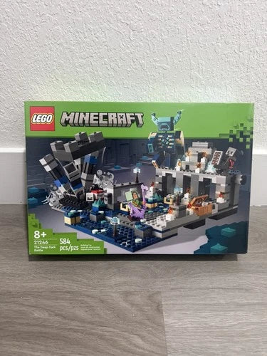 LEGO Minecraft The Deep Dark Battle Building Toy Set 21246 NEW RETIRED RARE 8+