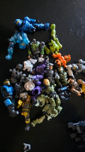 Mega Bloks Halo Lot - 35+ Figures, Drop Pods, Weapons, Series Delta/Echo