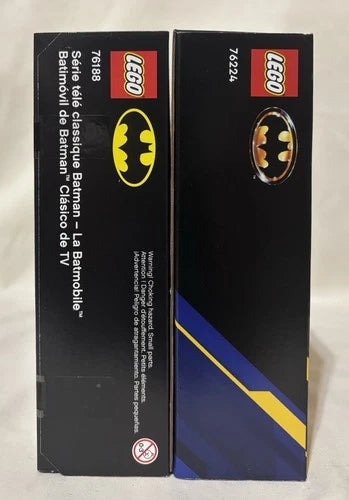 LEGO 76188 Classic TV Series Batmobile & 76224 1989 Batman vs. The Joker Chase