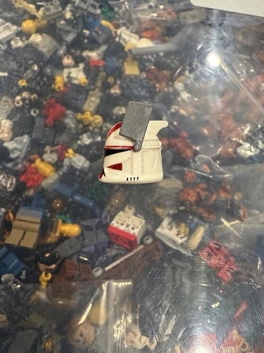 Lego Clone Commander Fox helmet 61189pb05 from SW0202 Rare Authentic A12