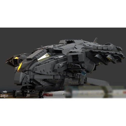 D77-TC Pelican Dropship with Cockpit from Video Game 1884 Parts MOC-217914