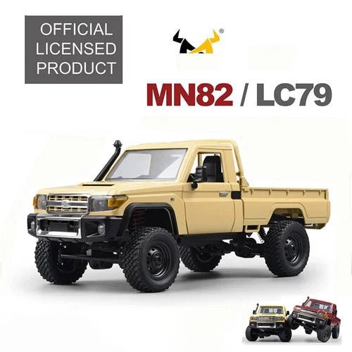 🔥 RC Crawler 1:12 Toyota LC79 Licensed 4WD 280 Motor Off-Road RTR — MN82