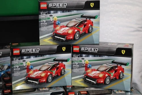 Lego 75886 Ferrari 488 GT3 Scuderia Corsa Sealed 3 set lot