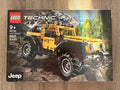 LEGO Technic Jeep Wrangler 4x4 Toy Car Model Building Kit (656 Pieces)