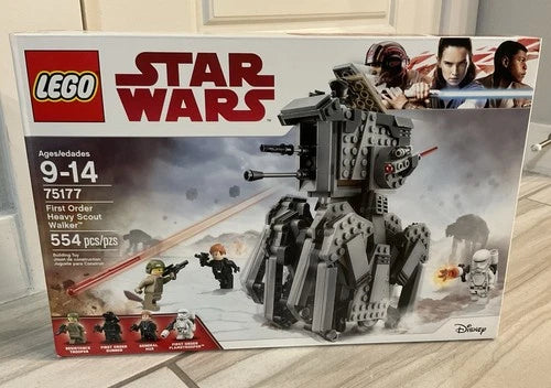 LEGO Star Wars First Order Heavy Scout Walker 75177 Toy Building Kit 554 pcs