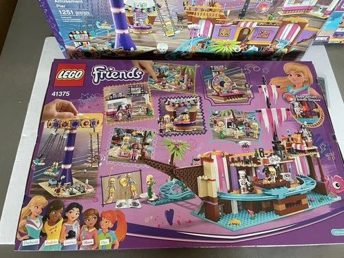 LEGO FRIENDS: Heartlake City Amusement Pier (41375) New Retired Free Ship
