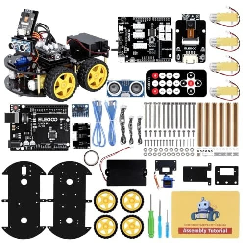 Robot Car Kit V4 STEM Build Arduino Compatible with Camera