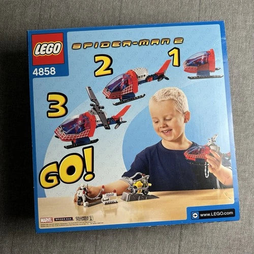 Lego 4858 Doc Ock's Crime Spree Spider-man 2 New Sealed Retired