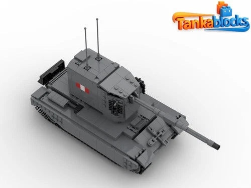 MOC-134058 FV4005 Stage II tank destroyer V2 building blocks Toys Christmas gift