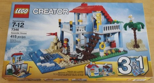 NEW/SEALED/DAMAGED BOX LEGO CREATOR 7346 Seaside House 2012