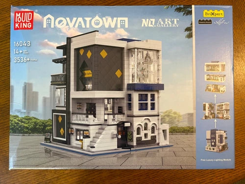 Mould King 16043 Art Gallery Modular Building Block Brick Set 3536 Pieces