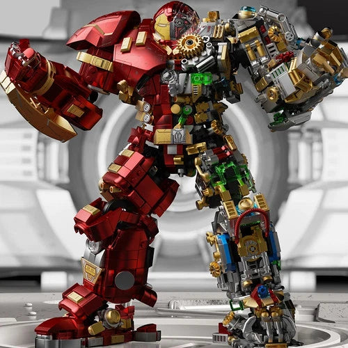 2700+ PCS Iron Heroes Mech Building Blocks DIY Action Figure Brick Toy Set 2026