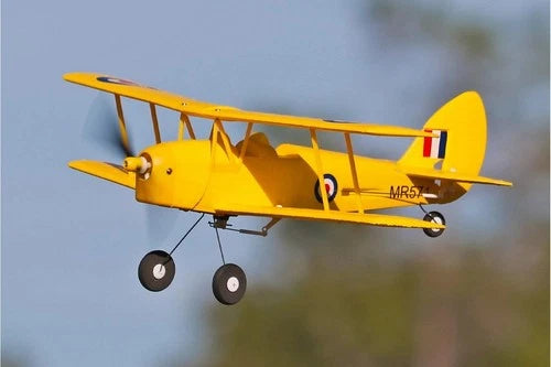 RC Airplane Aircraft Skynetic Tiger Moth w/ Gyro 360mm 14.1" Wingspan RTF Plane