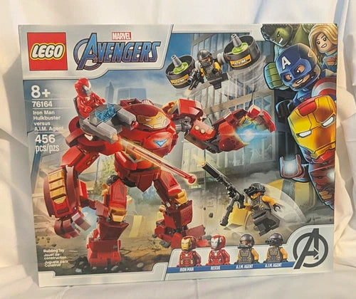 LEGO Marvel Avengers 76164 Iron Man Hulkbuster vs A.I.M. Agent New Sealed in Box